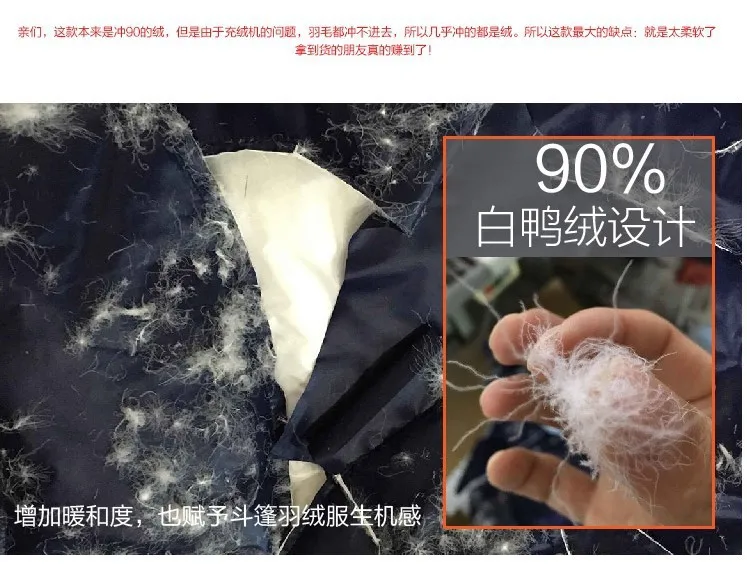 Ozhouzhan пуховик женский короткий толстый холодный тренд женское платье mian bao shi пуховик Зимнее пальто