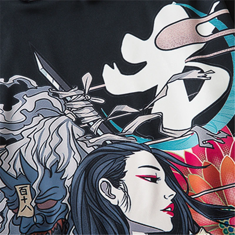 Bebovizi Japanese Style Casual Kimono Streetwear Men Women Fashion Cardigan Japan Harajuku Anime Thin Robe Clothes