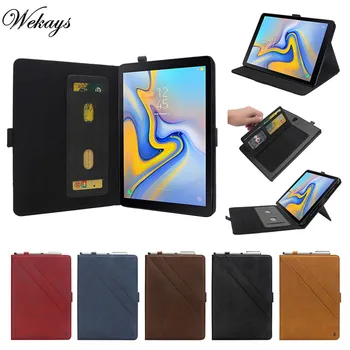 

Cover Coque For Samsung Tab A2 10.5 T590 Bussiness Leather Case For Samsung Galaxy Tab A 10.5" 2018 T590 T595 T597 Covers Cases
