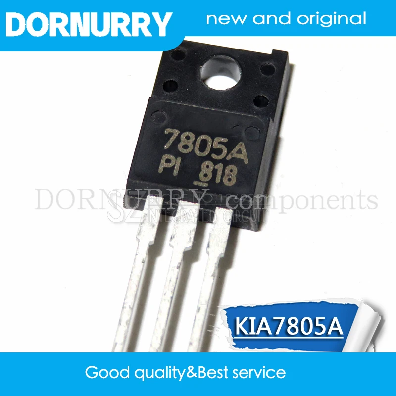 

10pcs KIA7805A 7805A plastic TO220F new and original DORNURRY
