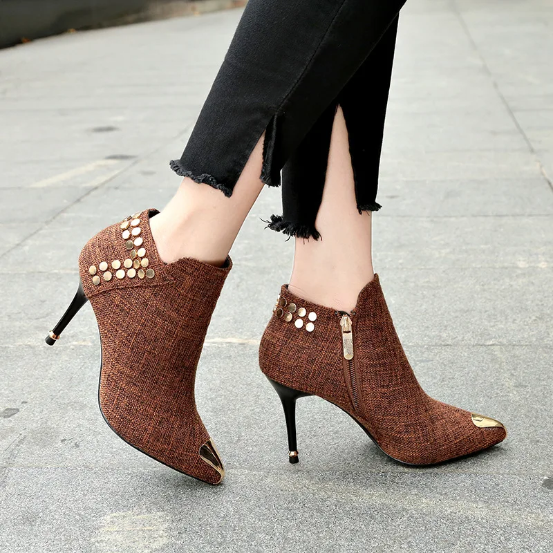 

shoes women boot invierno 2019 winter chaussures bottes buty damskie botas feminina botines ayakkab scarpe high heel зizme