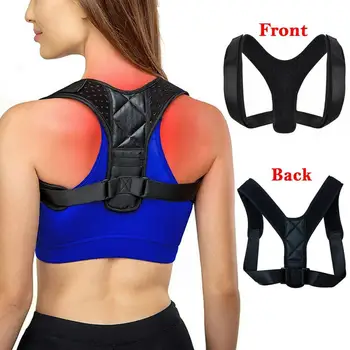 

Brace Support Belt Adjustable Back Posture Corrector Clavicle Spine Back Shoulder Lumbar Posture Correction