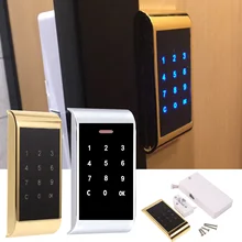 1 pc inteligente bloqueio de segurança código de bloqueio de toque digital teclado eletrônico deadbolt bloqueio de senha armário de segurança bloqueio codificado anti roubo
