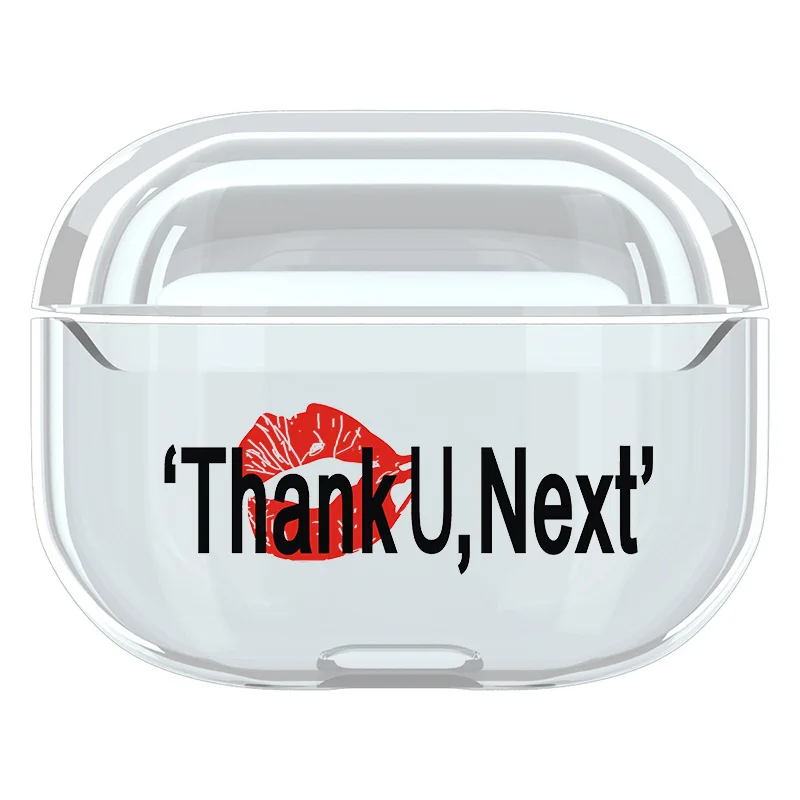

Wireless Bluetooth Earphone Case For Airpods 3 Personality Transparent Cases For Airpods Pro Cartoon Letter Ear Pods Bag