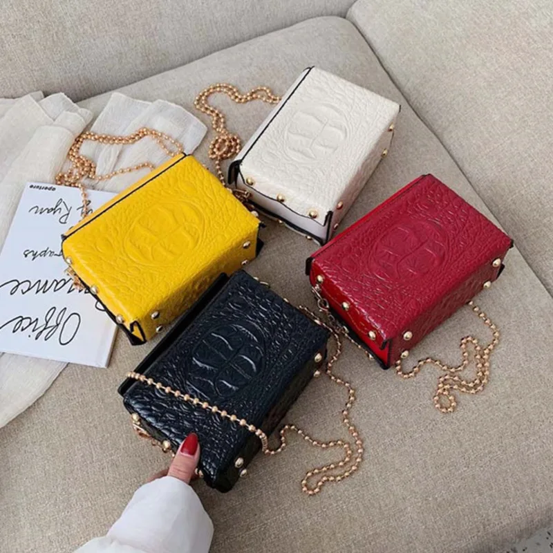 

Female Crossbody Bag For Women 2019 Quality PU Leather Luxury Handbags Designer Sac A Main Ladies Chain Shoulder Messenger Bag