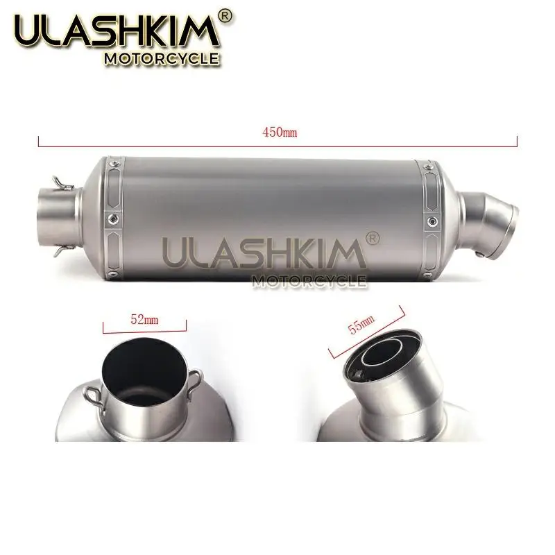 Глушитель выхлопной трубы мотоцикла побега среднего звенья средней трубы полная система слипоны для Kawasaki Z750 Z 750 с DB Killer