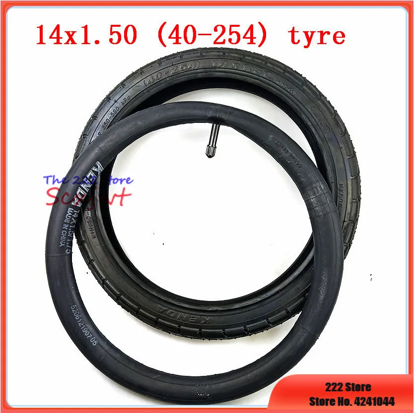 14 inches Folding Bead Bicycle Tire 14 x 1.5 40 254 tyre and inner tube