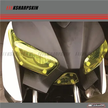

2017 New Motorcycle For Yamaha X MAX 250 300 2016 2017 2018 Accessoris acrylic Headlight Screen Protective Cover xmax