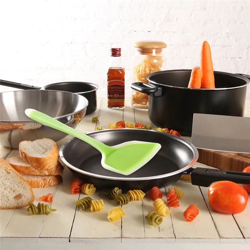  KitchenAce 1pc Silicone Non-sticky Cooking Utensil Kitchen Food Cooking Gagets&Tools Meat Beef Egg 