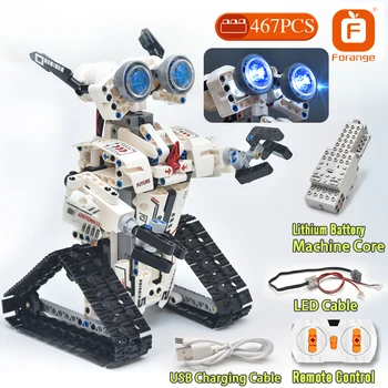 

Forange Technic RC Robot Building Blocks Creator City Remote Control Intelligent Robot Car Brick Toys For Children