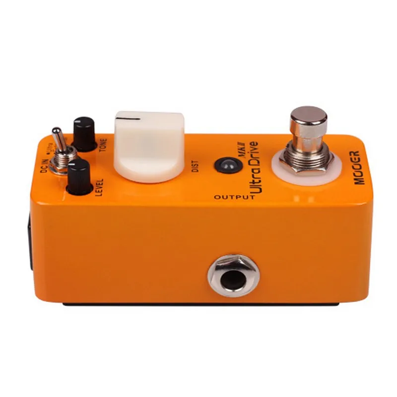 MOOER Ultra Drive MKII Distortion гитарная педаль эффектов 3 режима True Bypass полностью металлическая трубка с высоким коэффициентом усиления искажения гитарные части