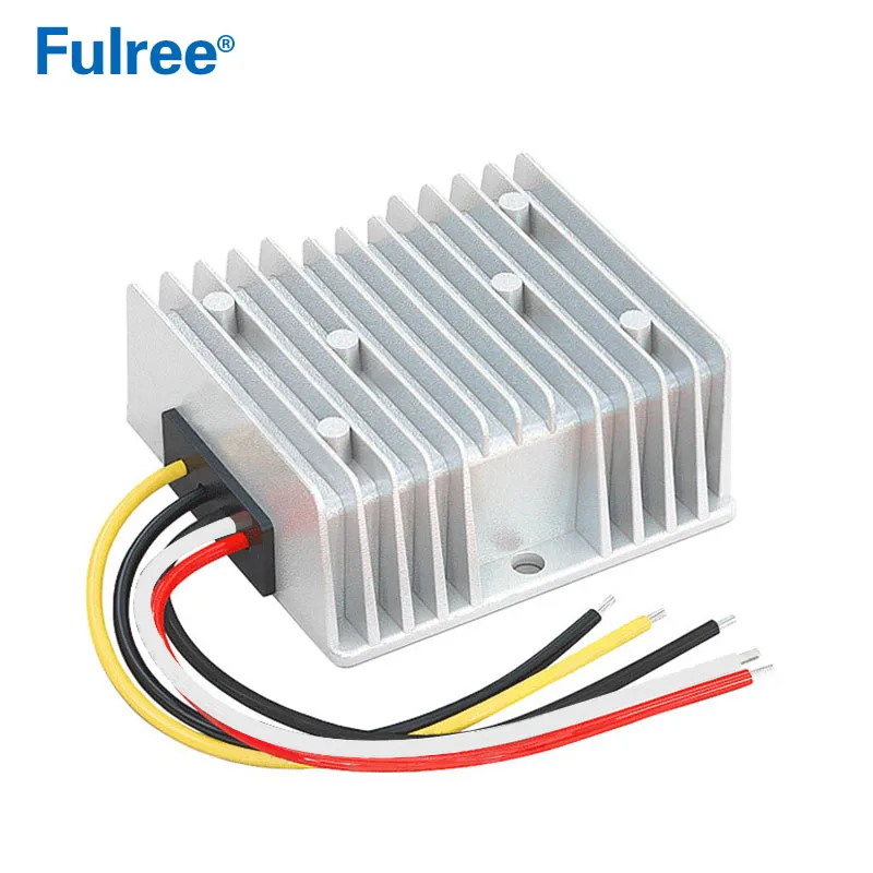 

24V 36V 48V 60V 72V 84V to 12V 5A 10A 15A 20A DC DC Buck Power Converter Step Down Voltage Module with ACC Enable Cable