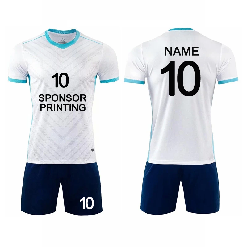 

New Soccer Sets Adults Kids Custom Football Jerseys Shorts Kits League Class Company Football Team Customize Name And Number