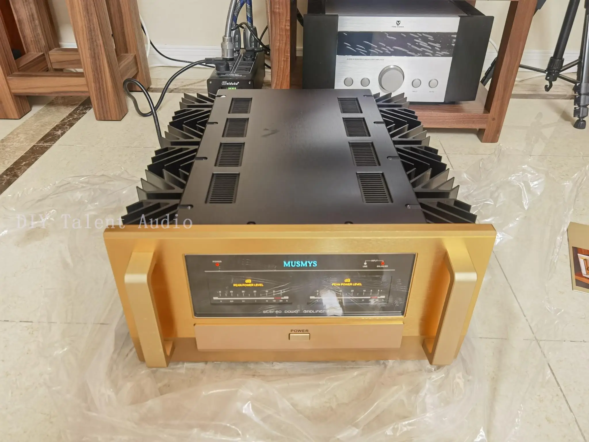 

Customized Miaosi ACCUPHASE A-70 high power pure class A HIFI rear stage power amplifier big power amp