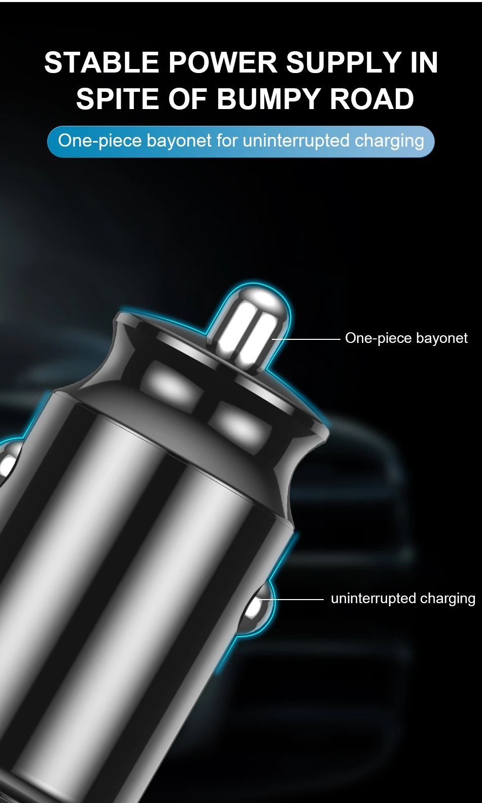 Lovebay Мини Автомобильное зарядное устройство адаптер с двумя портами usb 3.1A быстрое зернистое зарядное устройство для мобильного телефона планшета gps Автомобильное зарядное устройство для iPhone 11