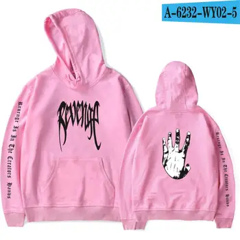 

Creative Revenge XXXTentacion Hoodie Sweatshirt Men Women Pullover Streetwear Sudadera Hombre Harajuku Male Hood Crewneck