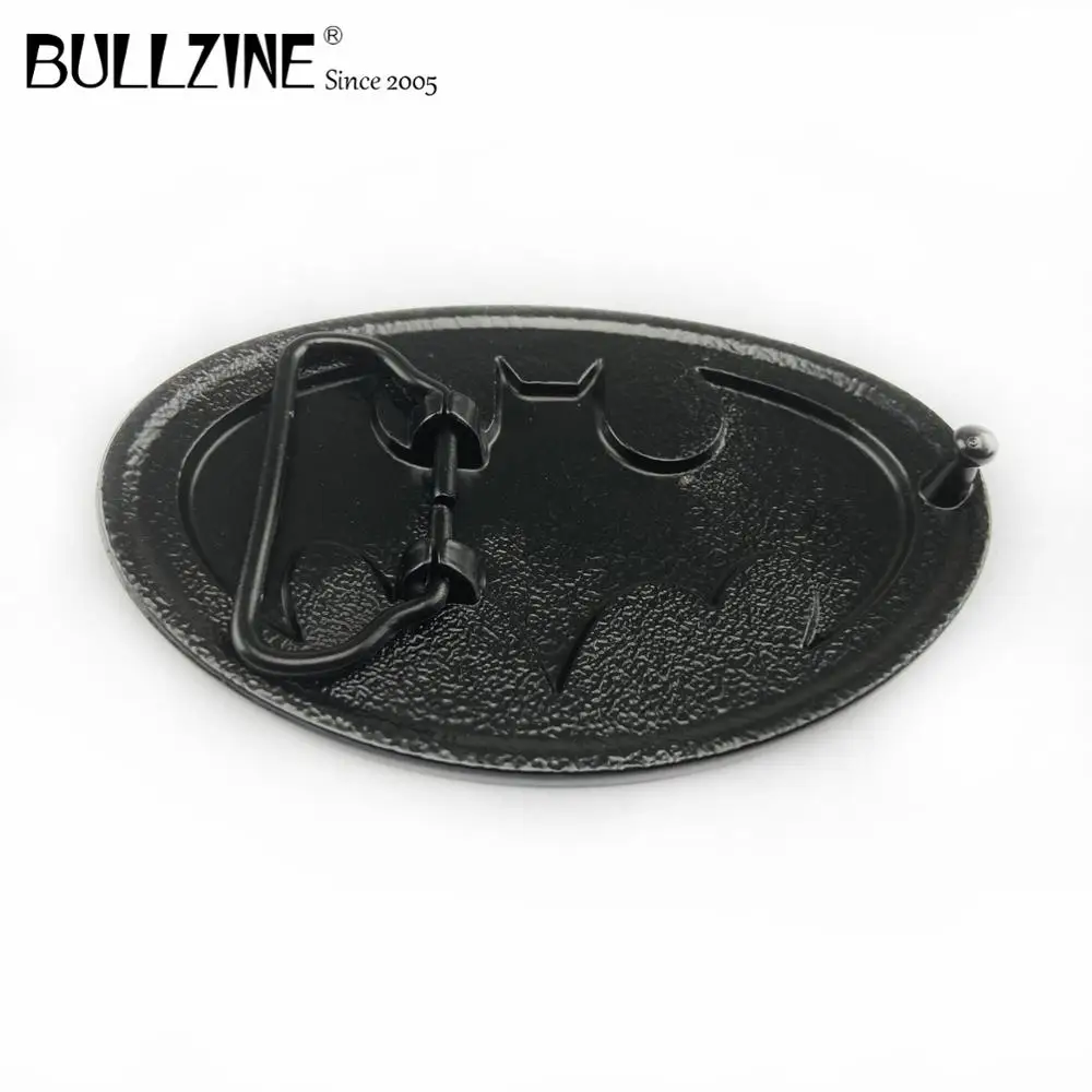 Пряжка для ремня Bullzine с черным покрытием FP 02052 подходит шириной 4 см|batman belt buckle|belt