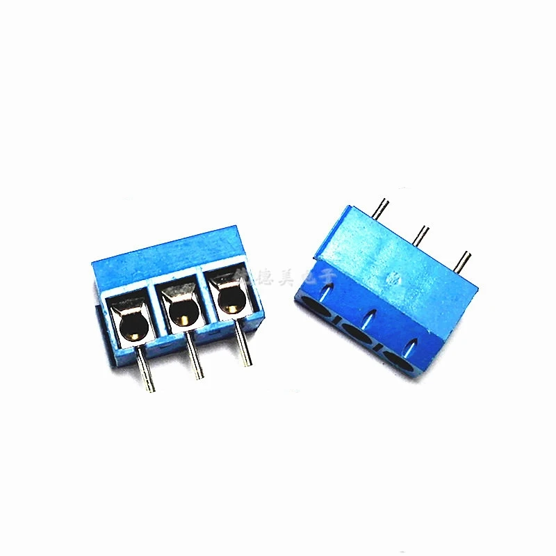 20 шт./лот терминалы KF301 Американская классификация проводов 2р 3P 5,0 мм PCB 12A 300V