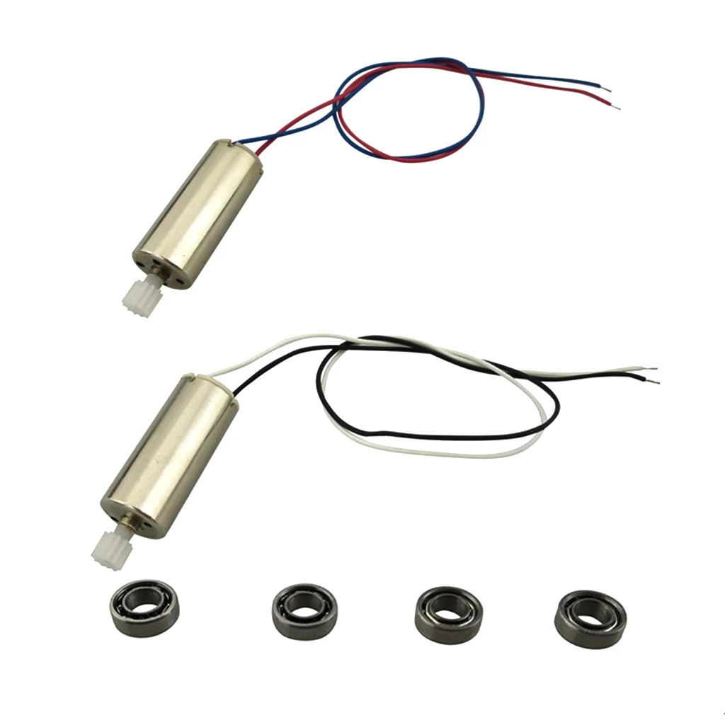 CW CCW Motor & Bearings Parts Combo for Hubsan X4 H502S H216A H502E RC Quad