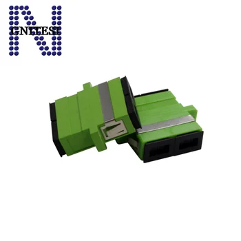 

Free shipping 50 PCS SC APC Duplex Fiber optic Adapter SC-APC Single-mode Optical fiber adapter