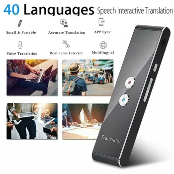 

Bidirectional Real-Time Multilingual Translation Intelligent Voice Translator Supports Forty Languages 750mAh 40OCT8