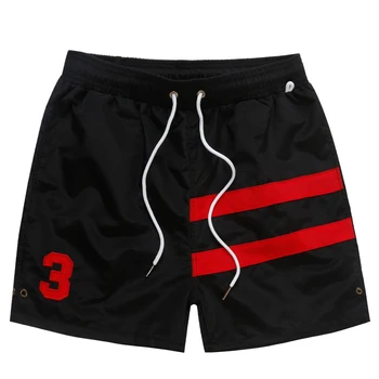 

Men's Beach Shorts Men's Board Shorts Mesh Lining Patchwork Beach Swimming Shorts Sports Workout Shorts Men Custom