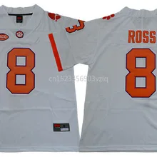 Новое поступление высокое качество NCAA Росс футболка колледжа майки#8 Росс молодежные майки S-XXXL