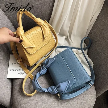 

MINI Stone Pattern PU Leather Crossbody Bags for Women 2020 Luxury Shoulder Messenger Bag Lady Totes Design Handle Handbags