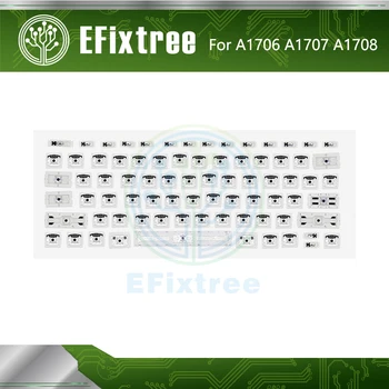 

Full New Set A1708 Keyboard Clip Cilps Hinge scissor For Macbook Pro 13'' 15'' A1706 A1707 Keyboard Keycaps Key Cap US Uk EU