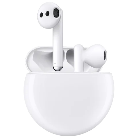 Белый HUAWEI FreeBuds 3 TWS наушники Bluetooth двойной режим 5,1 беспроводная гарнитура Kirin A1 Ture Беспроводные Наушники быстрая зарядка - Цвет: Белый