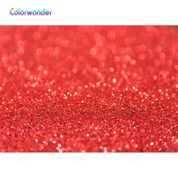 

Photo Backdrops Red Polka Dots Light Bokeh Party Baby Birthday Party Portrait Photography Background Photocall Photo Studio 7x5