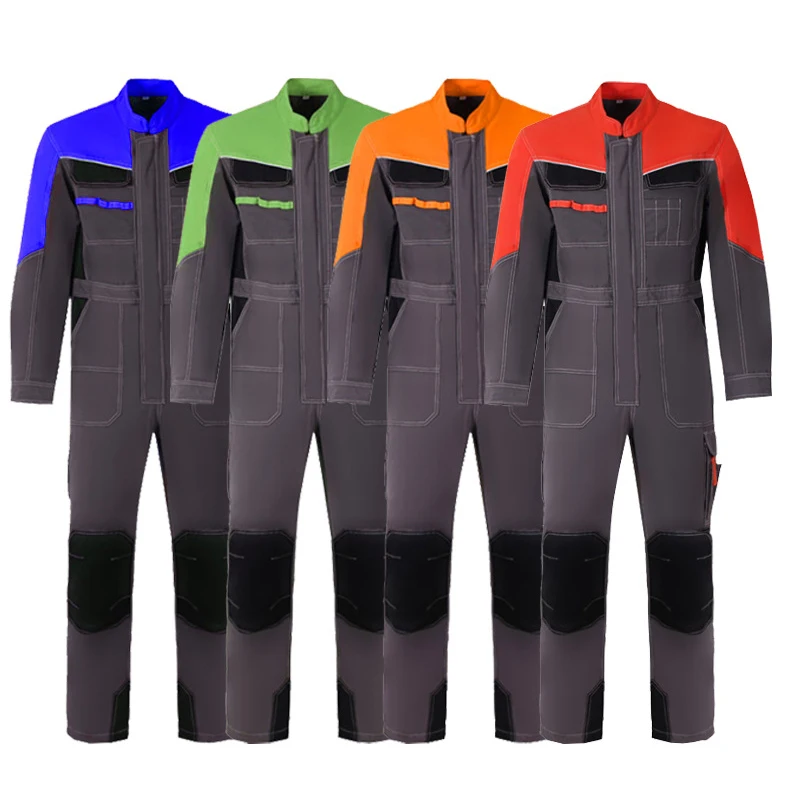 

Work Uniform Men Male Working Coveralls Welding Suit Car Repair Workshop Mechanic Clothes