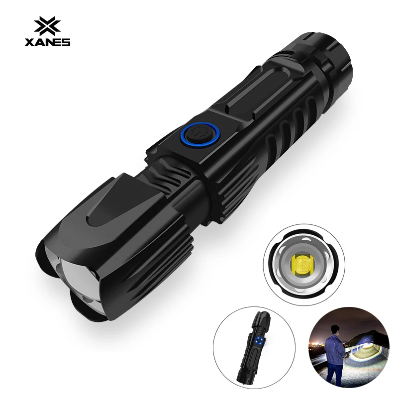 XANES W69 XHP90/70/50 масштабируемый 5 режимов USB фонарик 26650 батарея лампы тактический