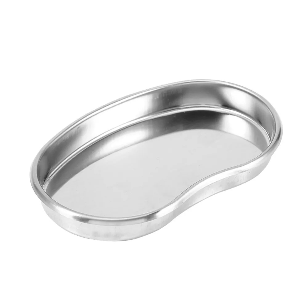 

Stainless Steel Tray Tools Kidney Shaped Curved Tray