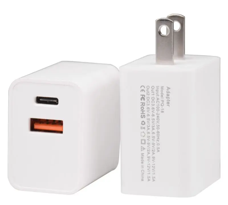 Быстрая зарядка QC3.0 type C PD3.0 USB быстрое зарядное устройство адаптер для мобильного телефона планшета