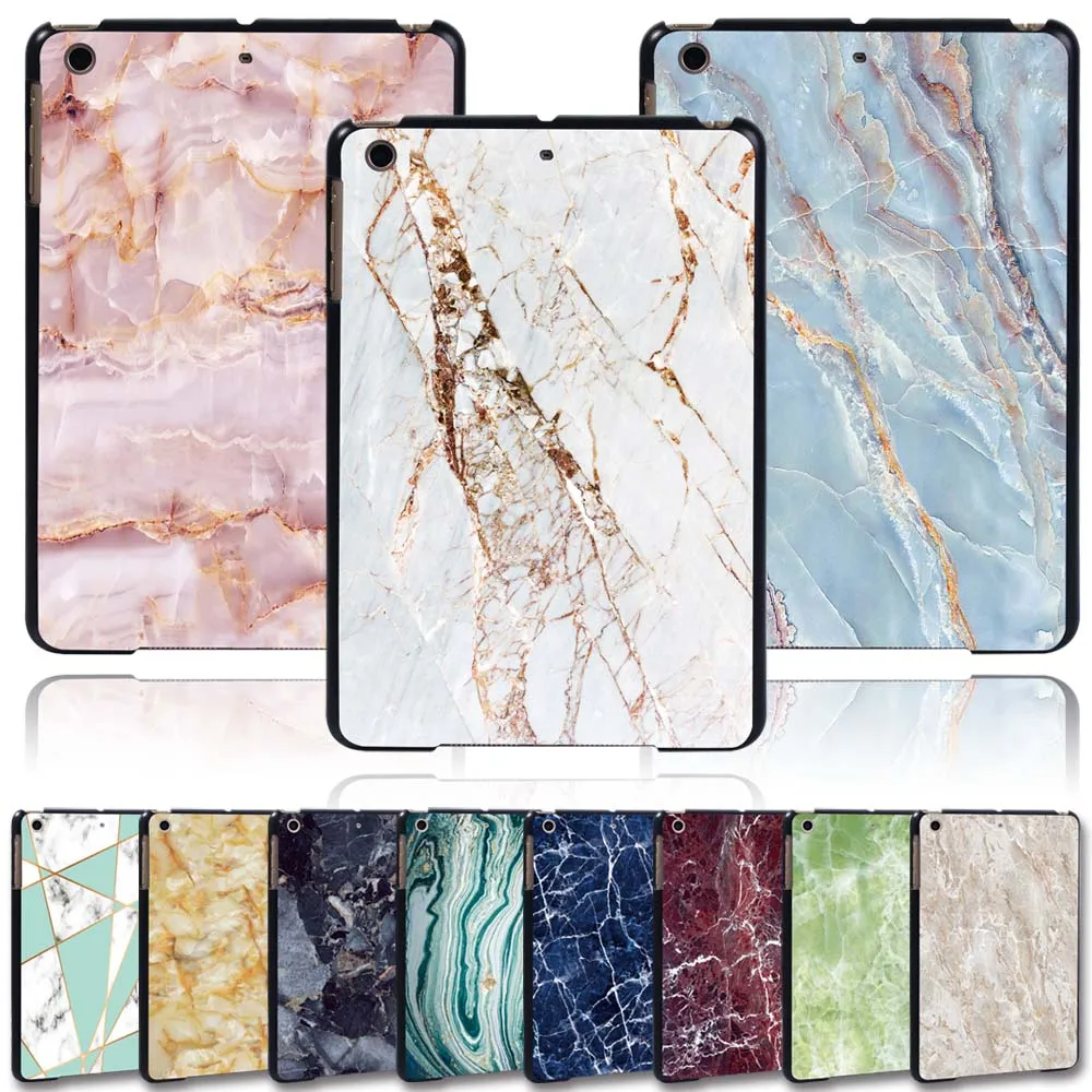 KK & LL для Apple iPad Mini 1/2/3 A1432 A1454 A1490 A1491 A1600 A1601 планшетный ПК Пластиковый мраморный узор