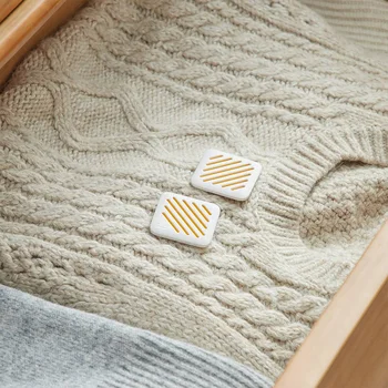 

Green Lotus Anti-mite Tablet Wardrobe Small Guardian New Generation Anti-mite Technology Flexible 8pcs Home