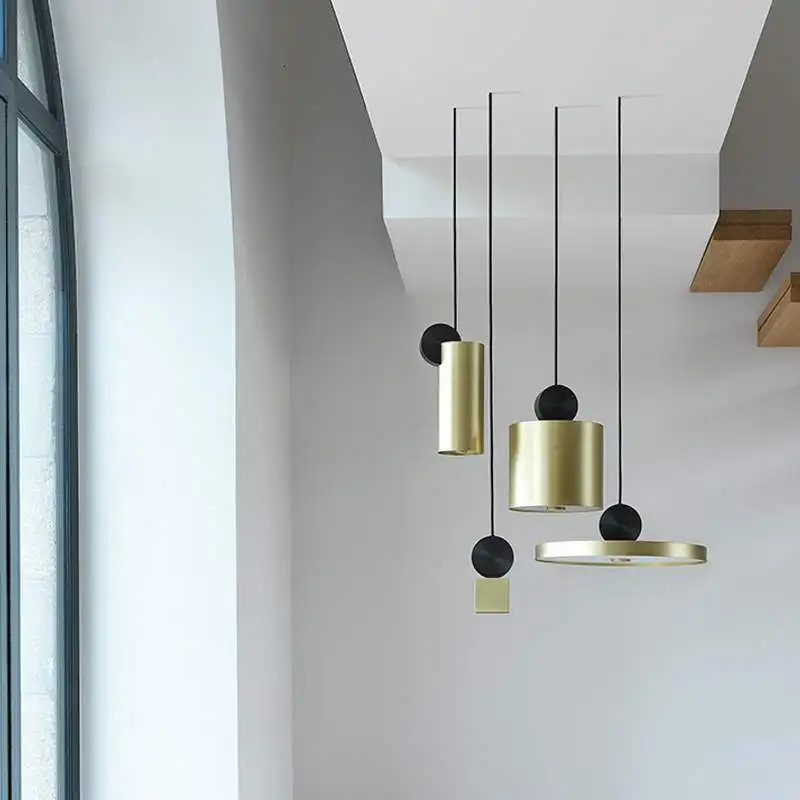 

Continuous System Wrought Iron Concise Originality Personality Designer A Living Room Bedroom Bedside Restaurant A Chandelier