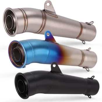 

universal 51mm motorcycle exhaust pipe escape moto with db killer for crf230 cbr500 cbr1000 mt125 r3 r1 z400 cb650f r6 r3 cbr500