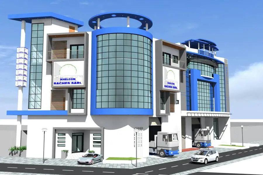 aluminium Curtain Wall Building Material Full Glass Curtain Wall
