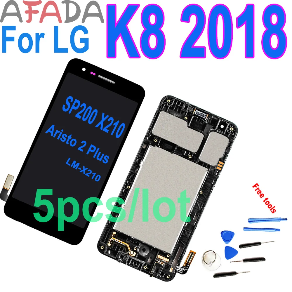 5 &quotЖК дисплей для LG K8 2018 Aristo 2 Plus SP200 MX210 LM X210 X210AM X210MA сенсорный экран дигитайзер