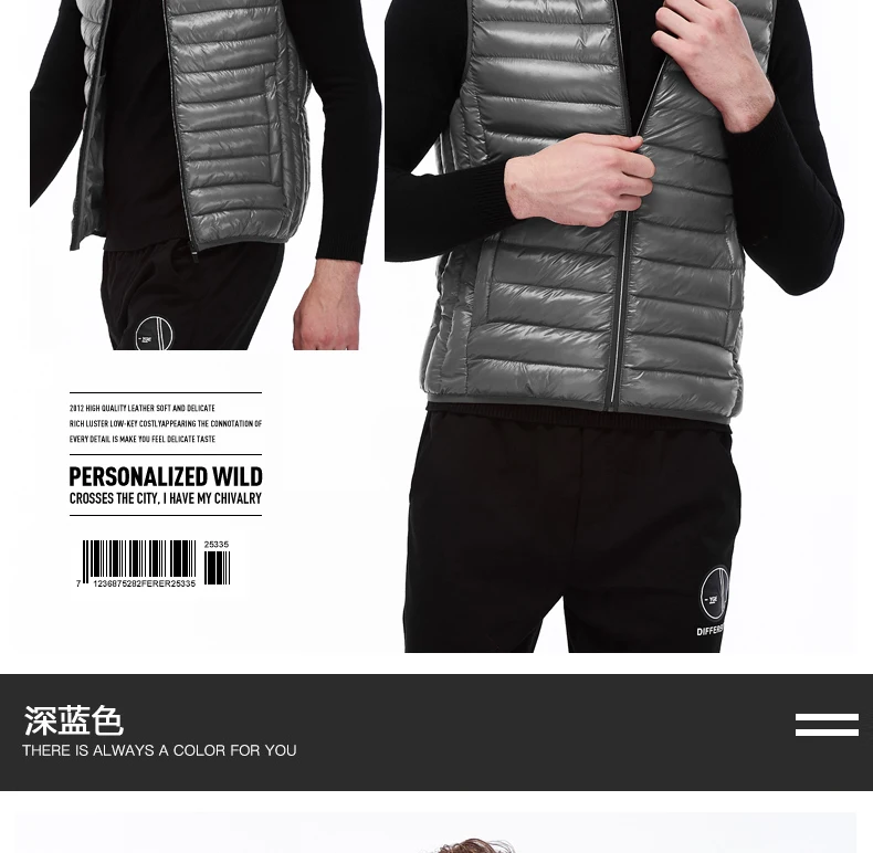 Men Hooded Gilet Waistcoat Winter Cotton Padded Sleeveless Puffer Jacket Coats Outwear Men's Thicken Vest 3XL