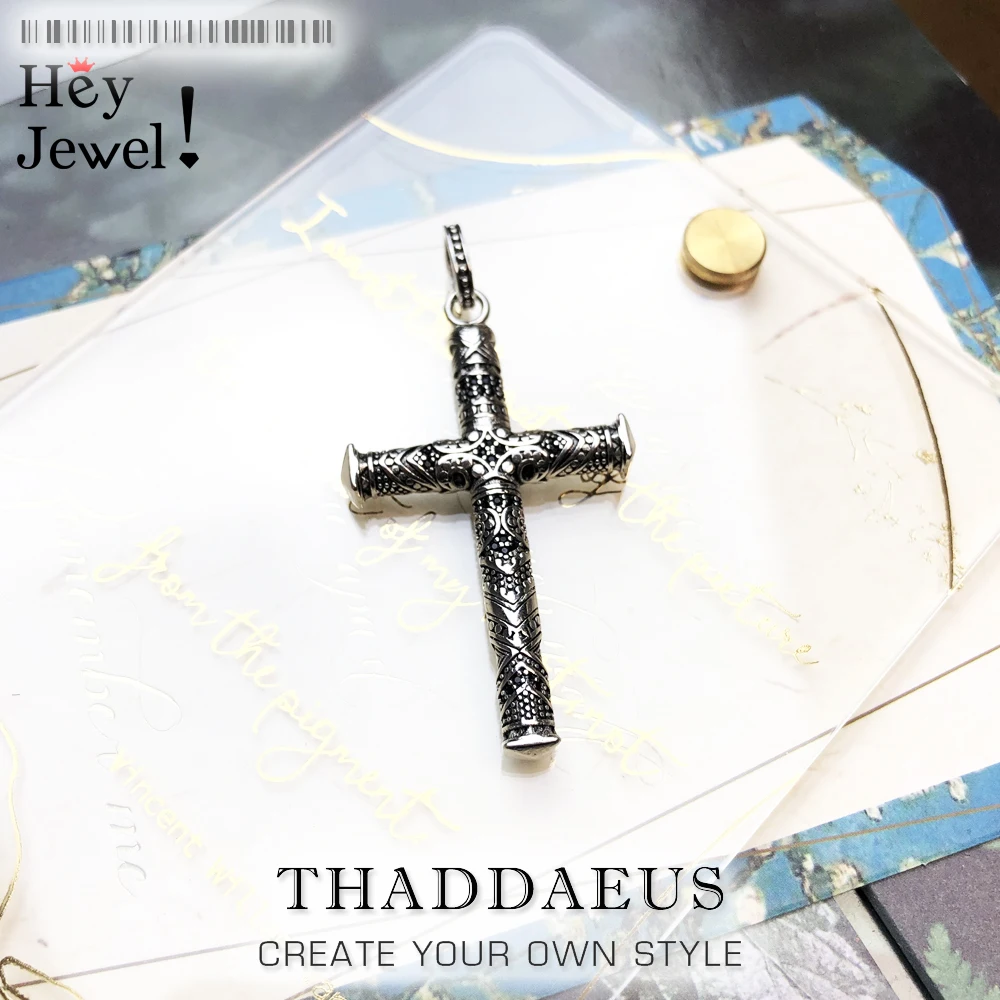 Кулон с крестом маори ювелирное изделие из серебра 2018 пробы в Европейском стиле