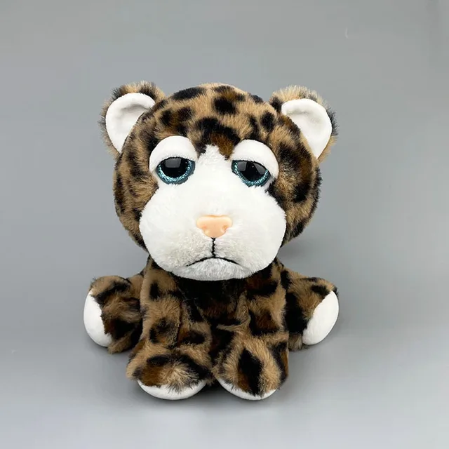 new fashione Exquisite cute sitting leopard home decorate doll stuffed soft Soothing doll good quality christmase birthday gift