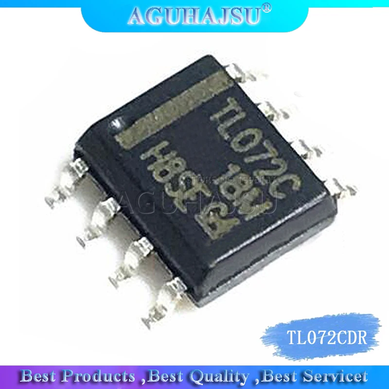 10 шт. TL072CDR SOP8 TL072C SOP TL072 SMD 072CDR SOP-8 TL072CDT | Электронные компоненты и принадлежности
