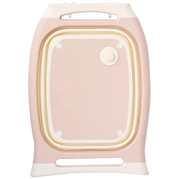 

Multi-Function Folding Chopping Board Foldable Chopping Board Kitchen Travel Portable Basin Sink Chopping