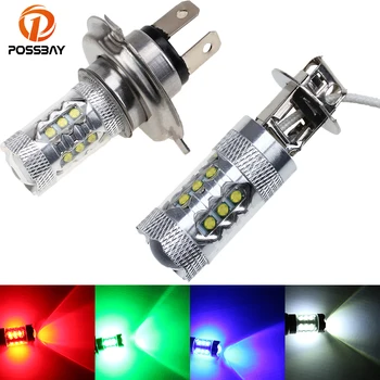 

POSSBAY 1156/1157/3156/3157/7440/7443/9005/9006/H1 LED Bulbs Car Lights Turn Signal Reverse Brake Light 12-24V Automobiles Lamp