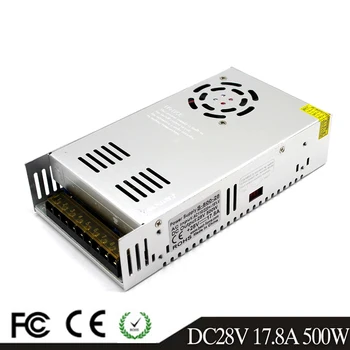 

DC Power Supply 28V 17.8A 500w Switch Driver Transformer AC110V 220V To DC28V Power Adapter for Led Strip Lamp CNC CCTV Stepper