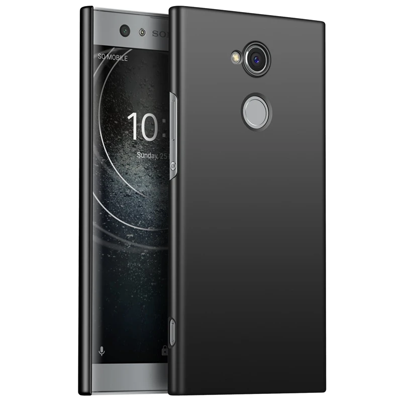 Ультратонкий Жесткий чехол для sony Xperia XA2 Ultra ПК матовый Ультра защитный с петлей