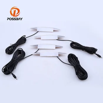 

POSSBAY Car Wheel Clearance Lights Universal 4 LED Tyre Decoration Exterior Tire Atmosphere Lamps Car-Styling Ambience Lights